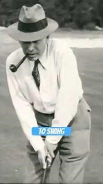 Bobby Jones talks putting. #golf