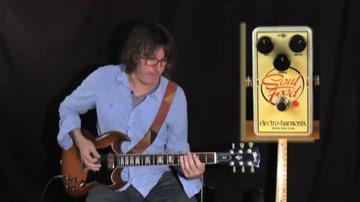 EHX Soul Food Overdrive Pedal Demo