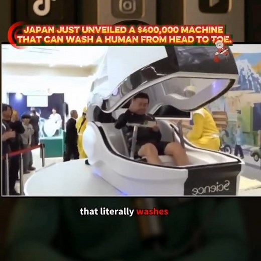 The $400,000 Machine That Cleans HUMANS Like Clothes”
