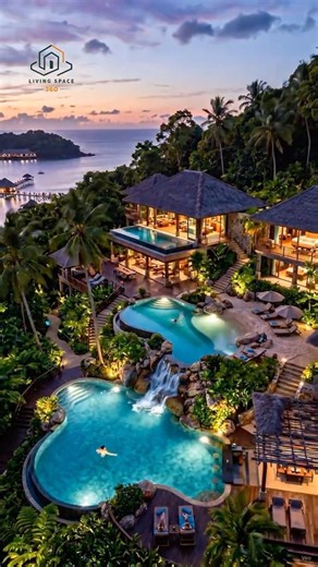 Inside the World's Most Beautiful Tropical Luxury Resort | Multi-Level Infinity Pools & Ocean Views