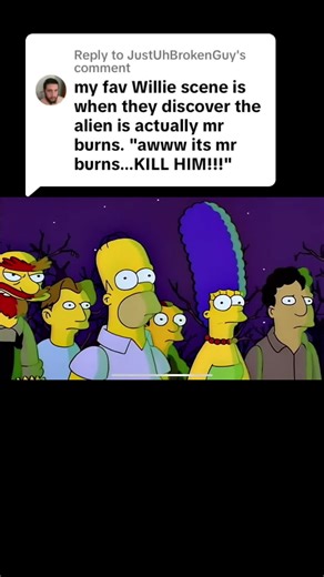 Simpsons Cartoon Alien Meme: I Bring You Love ft. Mr. Burns
