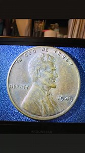 14 reactions | The 1949 wheat penny, part of the iconic Lincoln cent...