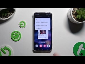 How to Enter Split Screen on SAMSUNG Galaxy S24