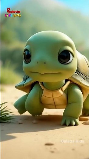 ஆமை பார் பாடல் - Baby Tortoise Song | Tamil Nursery Rhymes for Children | Galatta Kids Tamil| Shorts
