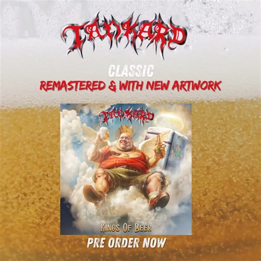 6.5K views · 238 reactions | Our classic album „Kings of Beer“ (remastered & with new Artwork) will be released on October 18th on CD & Vinyl! Pre-order here: https://lnk.to/KingsOfBeer | TANKARD | Facebook