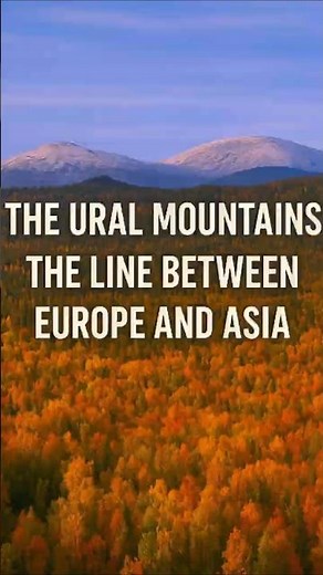 "The Ural Mountains : The Line Between Europe and Asia"#UralMountains #EuropeAndAsia