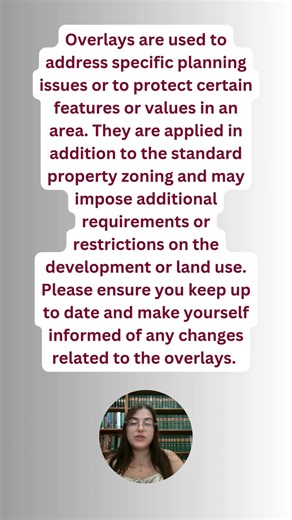 Buying a property that has an overlay? What does this mean?