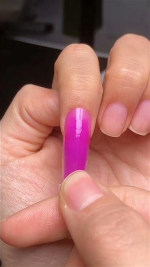 Clean Nail Extension with Sandwich Dual FormUsed: MOROVAN Sandwich Dual Form#polygelnails #nails