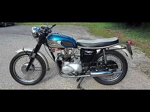 1963 TRIUMPH TIGER 90 FOR SALE. WALK ROUND AND START UP