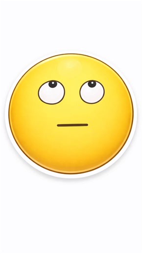 How to Draw an Eye Roll Sticker 🙄 | Easy Cute Doodle