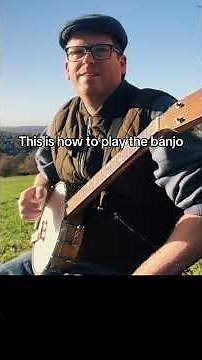 This is how to perform clawhammer banjo