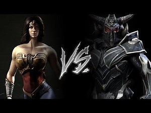 Injustice Gods Among Us - Wonder woman vs. Ares