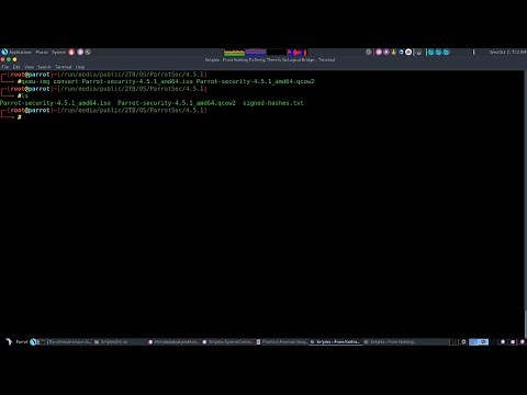 Convert An ISO File Into A QCow2 File - Using Qemu img