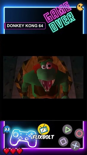 Donkey Kong 64 Game Over | Nintendo 64