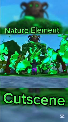 Nature Element Cutscene | Elementam Magic Arena #roblox #robloxpvp #elementalmagicarena #showcase