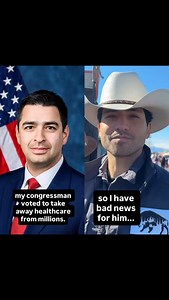 Trump and Gabe Evans are destroying our economy and way of life. We need to stop them. Join the fight. Link in bio. | Manny Rutinel