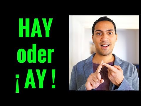 Spanisch für Anfänger: HAY - das Verb HABER und seine Bedeutungen