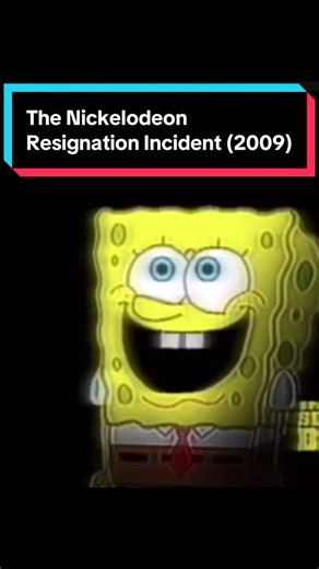 The last clip is traumatizing 😳 - The Nickelodeon resignation incident (2009) #creepy #horror #nickelodeon #analoghorror #spongebob