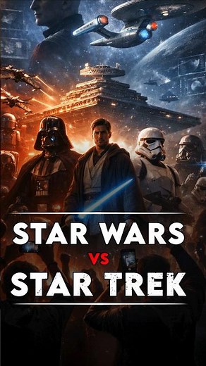 Star Wars vs Star Trek — Which Is More Famous? #StarWars #StarTrek #Movies