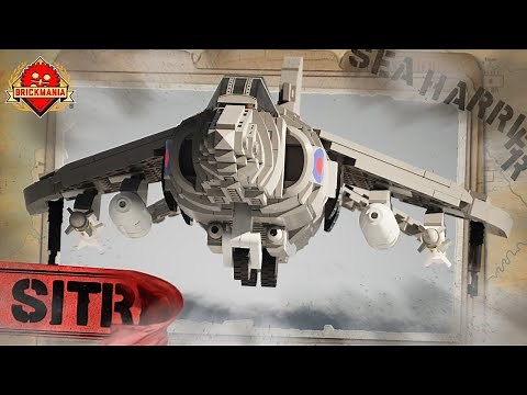 Sea Harrier Custom Military LEGO Build!