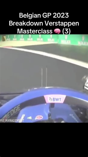 Belgian GP 2023: Verstappen's Strategy and Performance Review