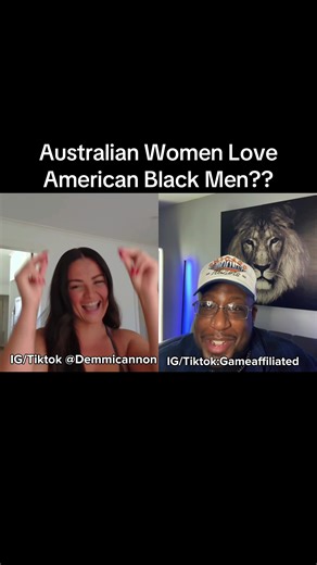Do Australian Women Love American Black Men? @demmicannon #fyp #creatorsearchinsights