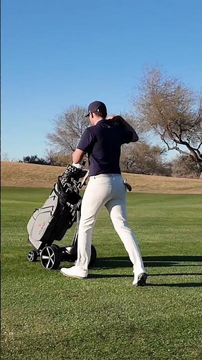 Testing out the VERTX Remote with Fredrik 🏌️‍♂️