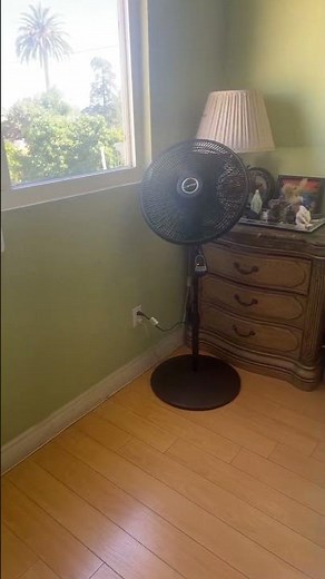 Lasko Oscillating Cyclone Pedestal Fan, Adjustable Height, Timer, Remo
