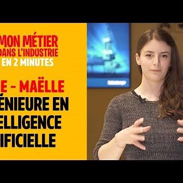 Ingénieure en intelligence artificielle - Mon métier en 2 minutes