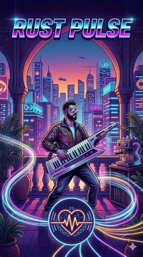 ‏סטורי של לילה - Rust Pulse #מוזיקה #אהבה #synthpop #newwavemusic