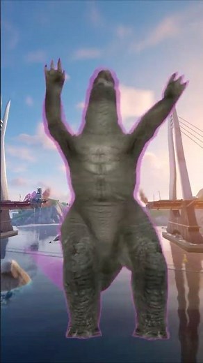 🍌GODZILLA EST ARRIVÉ SUR FORTNITE !!