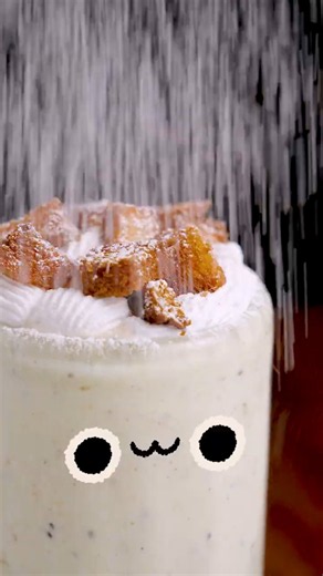 Oatmeal Fruit Sandwich Shake | 오트밀 후르츠산도 쉐이크