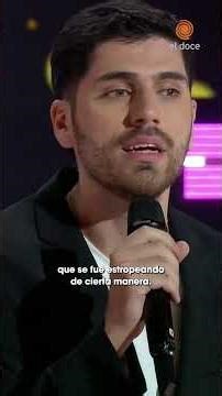 He cried for his girlfriend and the judges made him dance: the unmissable moment from Es Mi Sueño