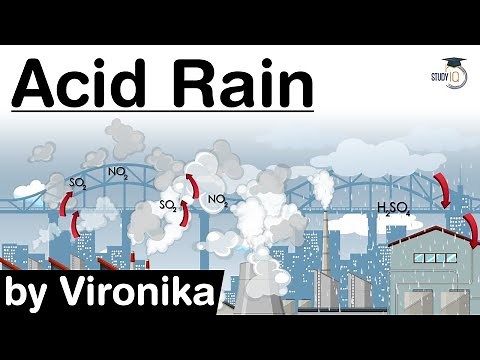 What is Acid Rain? What are the causes, effects and solutions for Acid Rain? #UPSC #IAS