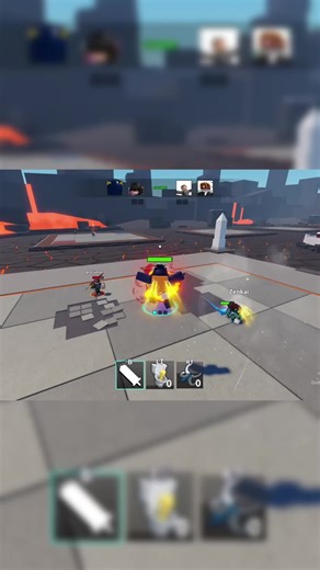 My friend @Zenkai.7ven threw a skibidi on the guy and then i threw a skibidi at him again and he left xD🤣 #fyp #fypp #pourtoi #robloxfyp #robloxgames