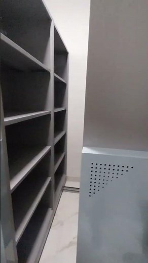 Mobile compactor storage system ❤️❤️ #almirahdesignwithprice #interiordesign #shortfeed #steel