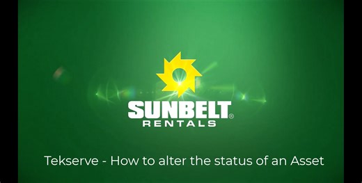 Tekserve - How to alter the status of an asset