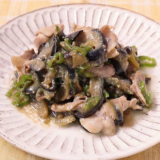 豚バラ肉とナスピーマンのみそ炒め 作り方・レシピ | クラシル