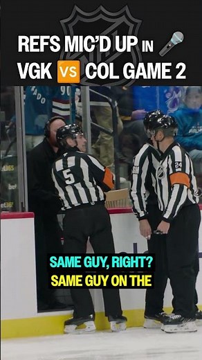 Refs MIC'D UP for WCF GAME 2 🎙️🦓
