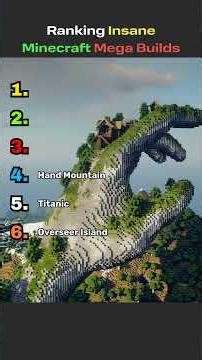 Ranking Minecraft Insane Mega Builds