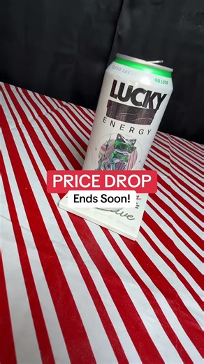 Experience Smooth Energy with Lucky Energy Drink