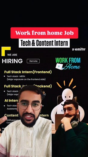 Paid Internships for freshers #workfromhomejobs #remoteinternship #shorts #yotubeshorts #shortsfeed