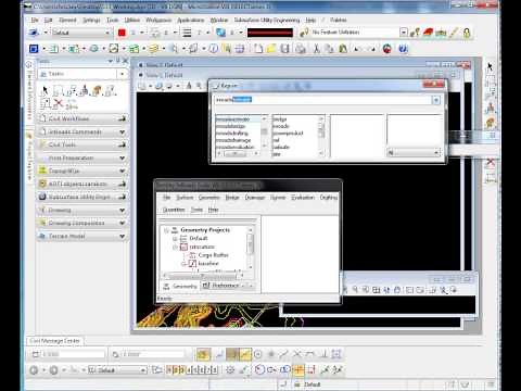 MicroStation Key-Ins for InRoads Commands