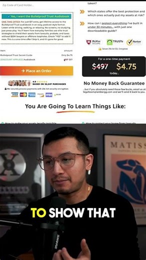 Order bump pricing strategy explained with discount comparison example