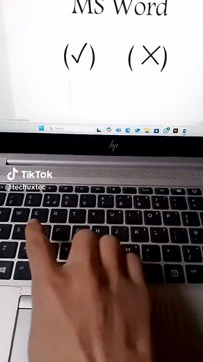 Right and Wrong Symbol Shortcut Key for Computers