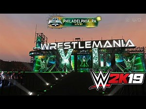 WWE 2K19 - WrestleMania 40 Arena mod | With Roman Reigns, The Rock, CM Punk, Seth Rollins,...