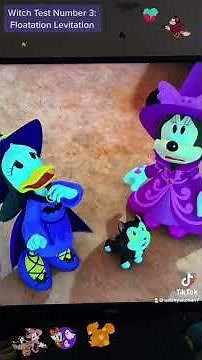 Mickey’s Tale of Two Witches: Witch Test Number 3: Floatation Levitation