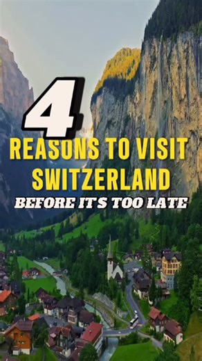 It’s time to visit Switzerland before it’s too late!🇨🇭🥹 . . . Switzerland isn’t just a destination; it’s a core memory waiting to happen. 🇨🇭 From crystal-clear alpine lakes to peaks that touch the clouds, the magic here is real. Don’t wait until times runs out! | Island Hopper TV