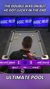 His luck was in 💥😳 #ultimatepool #8ball #8ballpool #pool #snooker #billiards | Ultimate Pool