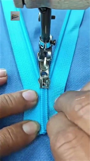The Secret to Insert Zipper Slider Perfectly & Easily🤯 #Shorts
